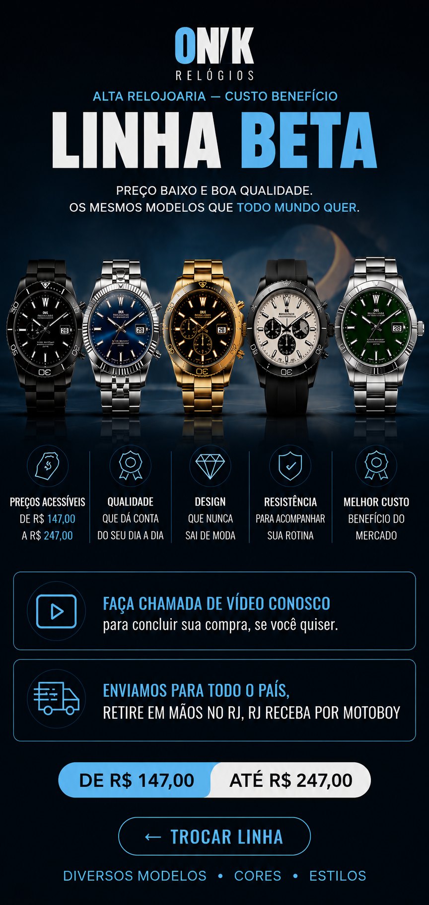 Linha Beta — Custo Benefício